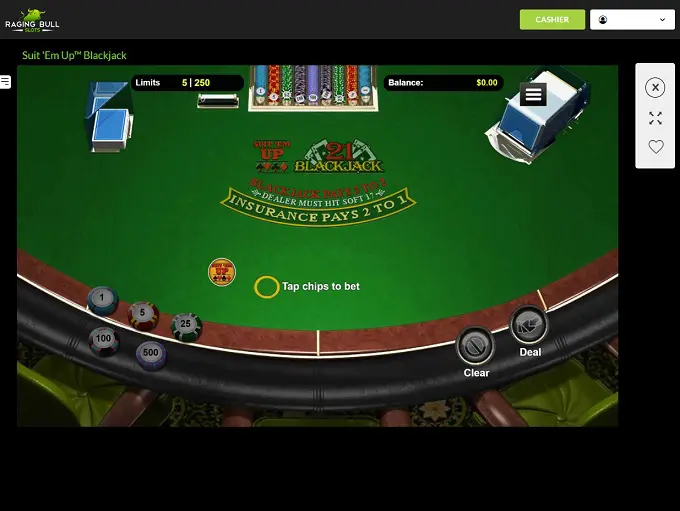Raging Bull Online Casino