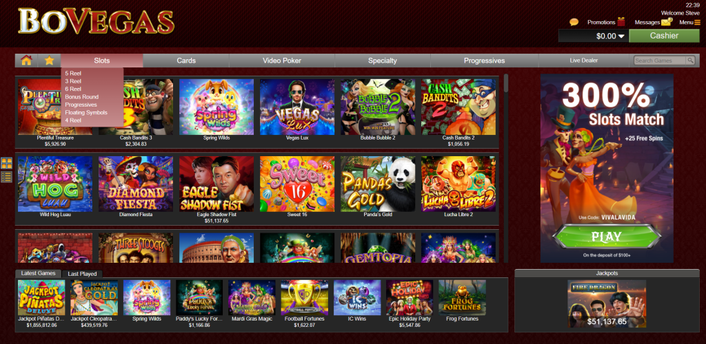 Bovegas Online Casino
