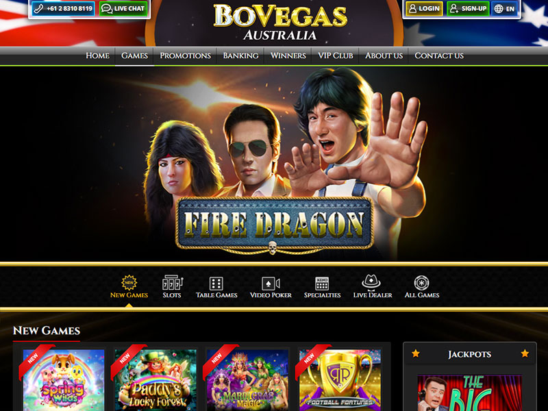 Bovegas Online Casino